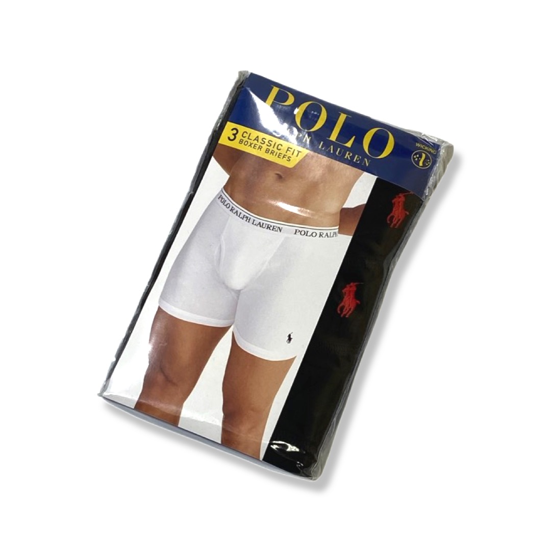Polo Ralph Lauren 3-Pack Classic Fit Boxer Briefs / ポロ ラルフローレン 3枚パック