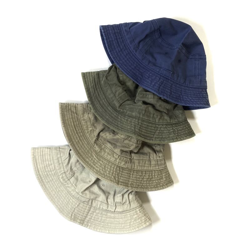 Cobra Caps Washed Cotton Bucket Hat / コブラキャップス ウォッシュ