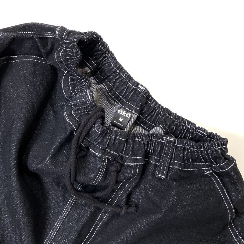 Televisi StarxPizza Denim Pants Black / テレビジスタ―xピザスケートボード デニムパンツ ブラック - RAWDRIP Televisi StarxPizza Denim Pants Black / テレビジスタ―xピザスケートボード デニムパンツ ブラック - RAWDRIP