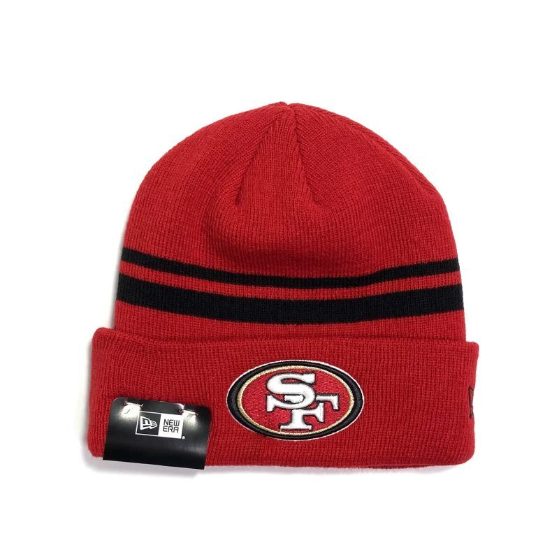 画像1: New Era Cuff Knit Hat San Francisco 49ers / ニューエラ カフ ニットハット サンフランシスコ・フォーティナイナーズ (1)