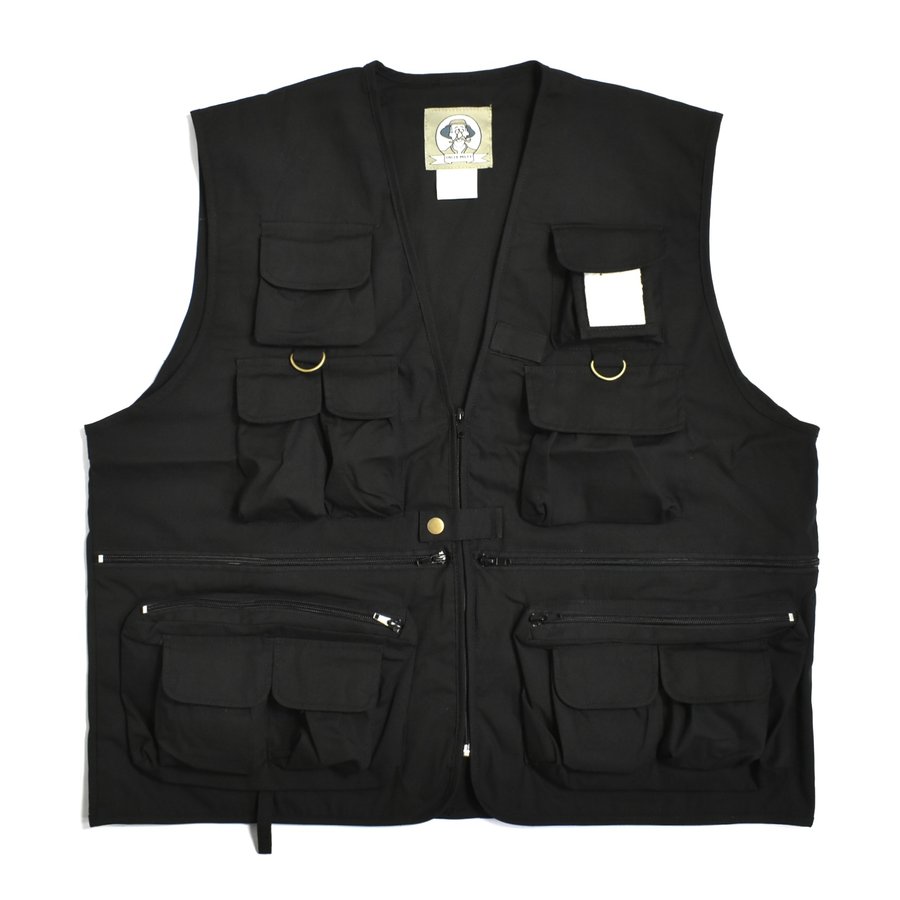 画像1: Rothco Travel Vest Black / ロスコ トラベル ベスト ブラック (1)