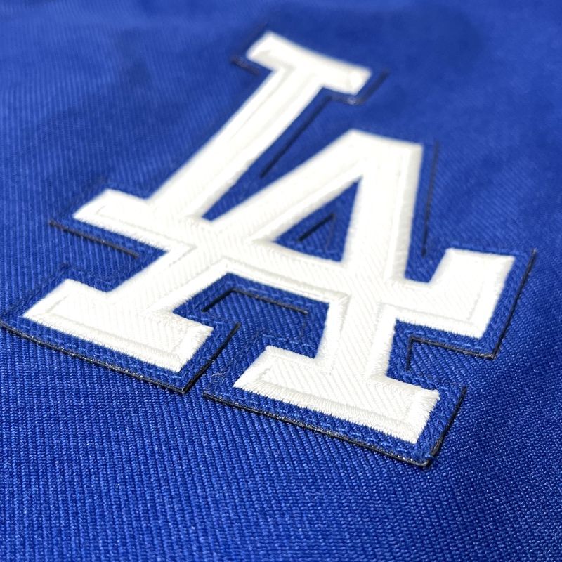JH Design Los Angeles Dodgers Poly Twill Jacket Royal / ジェイエイチデザイン ロサンゼルス・ ドジャース ポリツイル ジャケット ロイヤル - RAWDRIP