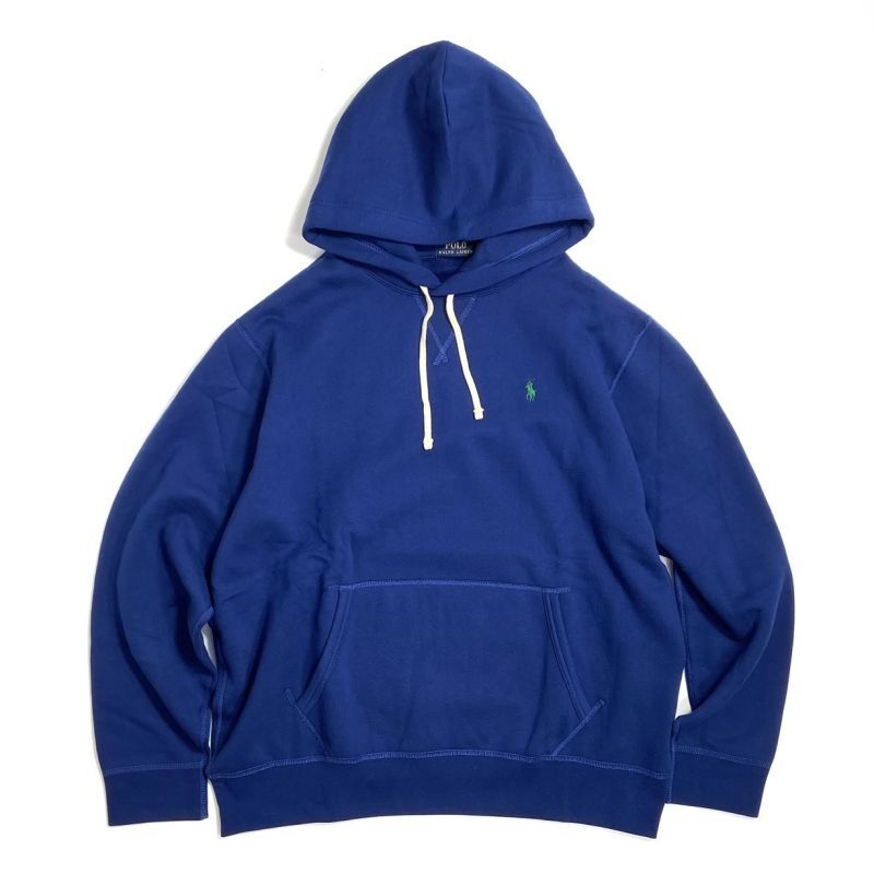 Polo Ralph Lauren Fleece Pullover Hoody BlueｘGreen / ポロ ラルフ