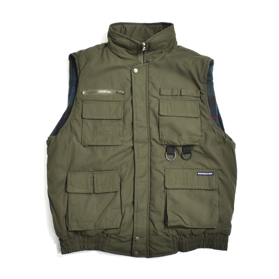 Renegade Sports Water Resistant Padded Vest Olive / レネゲード