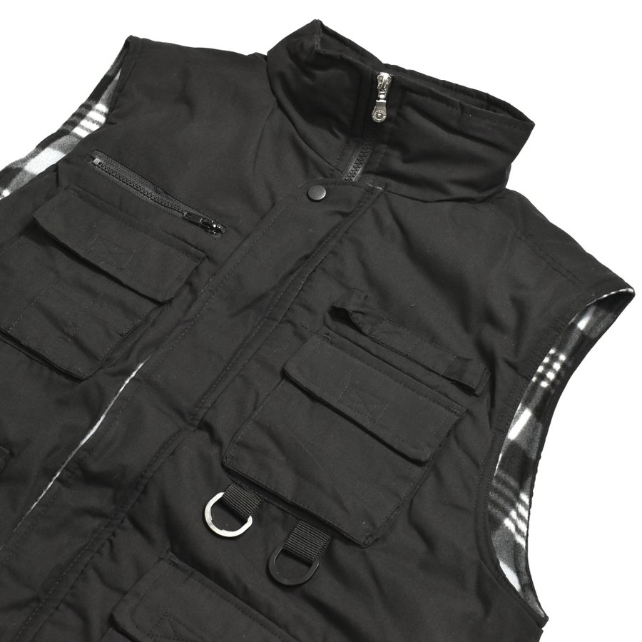 Renegade Sports Water Resistant Padded Vest Black / レネゲードスポーツ ウォーターレジスタント ベスト ブラック RAWDRIP
