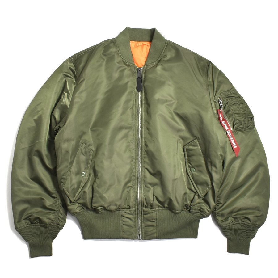 Alpha Industries MA-1 Flight Jacket Sage / アルファ ...