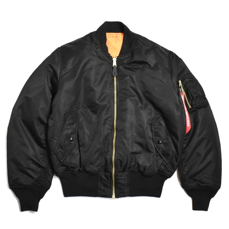 Alpha Industries MA-1 Flight Jacket Black / アルファ ...