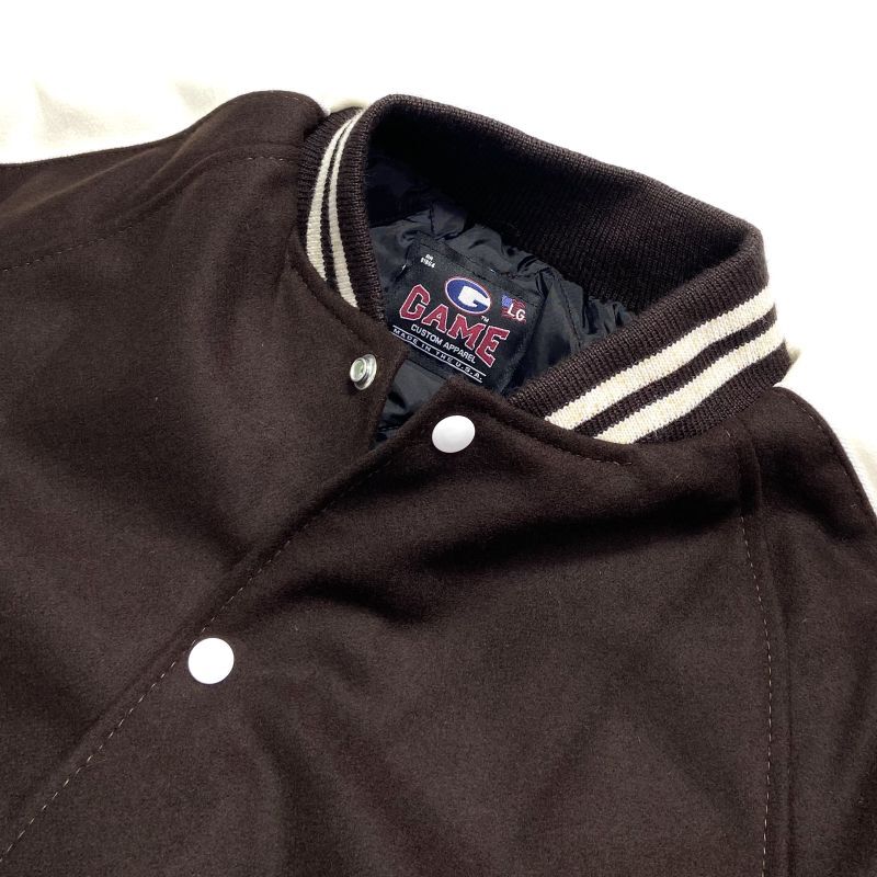 L GAME Sportswear Award Jacket Brown