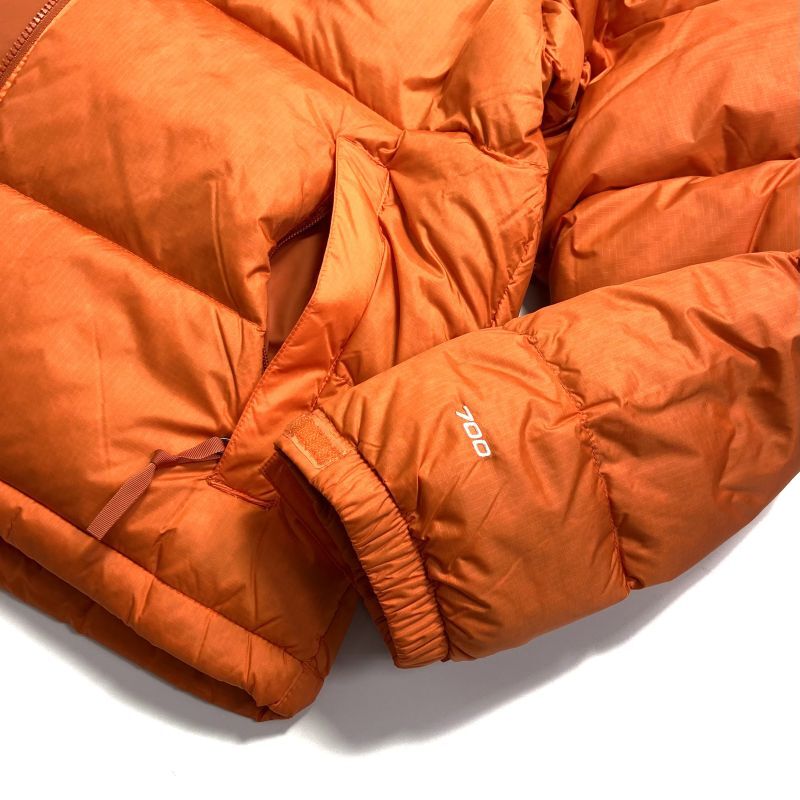 The North Face 1996 Retro Nuptse Jacket Red Orange/Burnt Ochre 