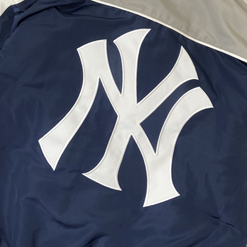 JH Design New York Yankees Classic Reversible Nylon Jacket Navy 