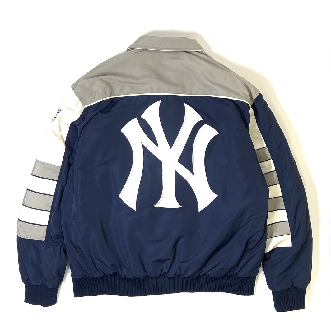 JH Design New York Yankees Classic Reversible Nylon Jacket Navy 