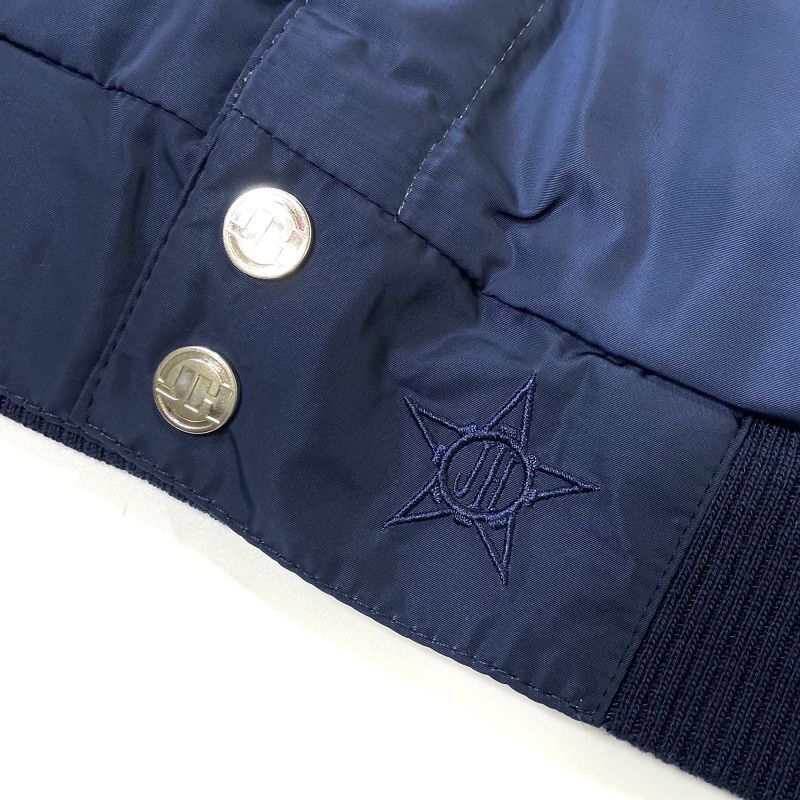 JH Design New York Yankees Classic Reversible Nylon Jacket Navy 