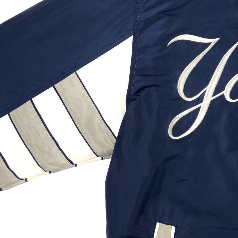 JH Design New York Yankees Classic Reversible Nylon Jacket Navy 