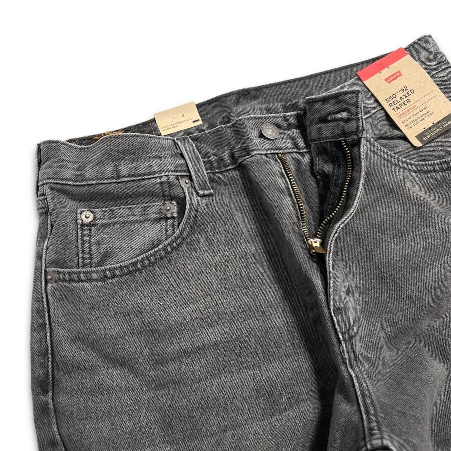 Levi's 550 '92 Relaxed Taper Jeans Washed Black / リーバイス 550 ...