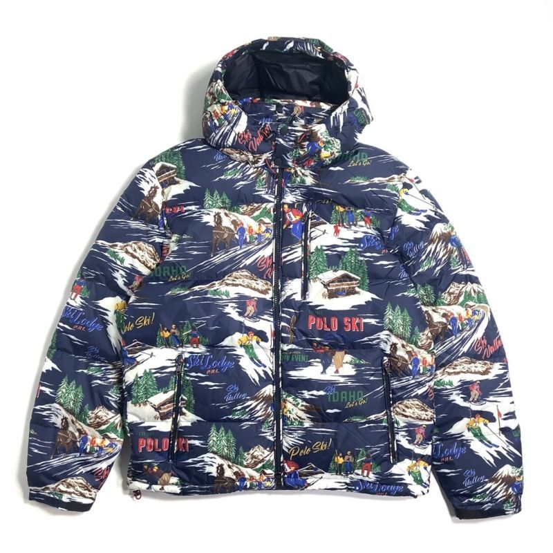 Polo Ralph Lauren Ski Printed Water-Repellant Down Jacket Multi