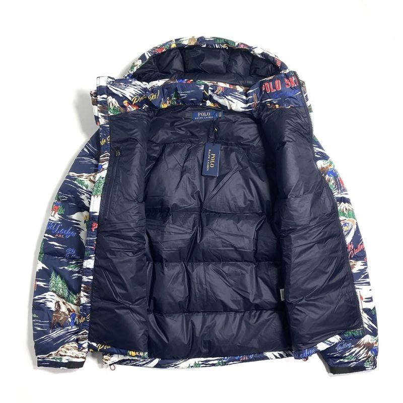 Polo Ralph Lauren Ski Printed Water-Repellant Down Jacket Multi ...