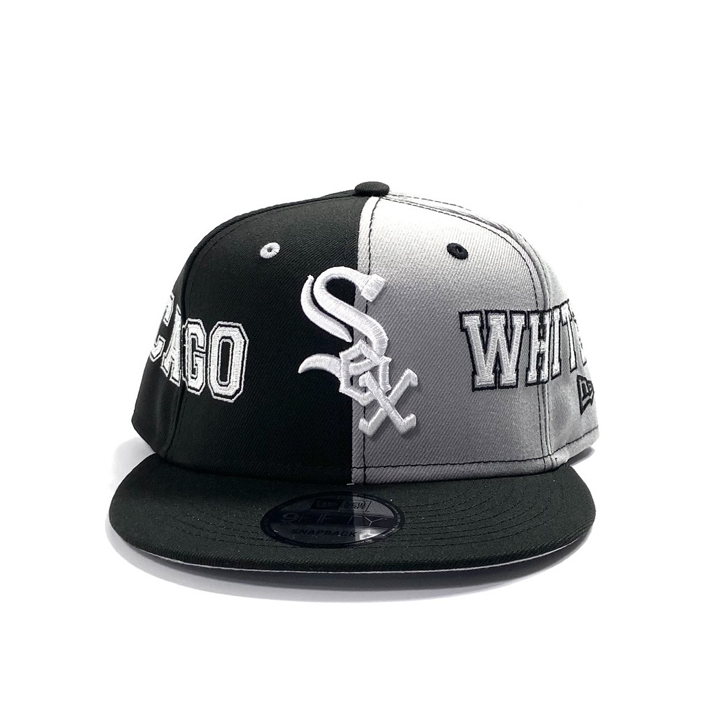 New Era Team Split 9Fifty Snapback Cap Chicago White Sox ...