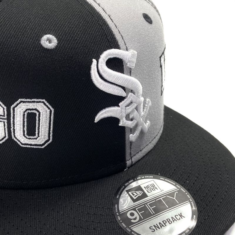 New Era Team Split 9Fifty Snapback Cap Chicago White Sox ...