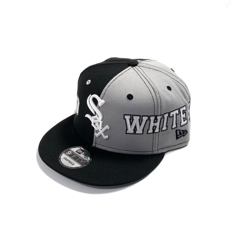 New Era Team Split 9Fifty Snapback Cap Chicago White Sox ...