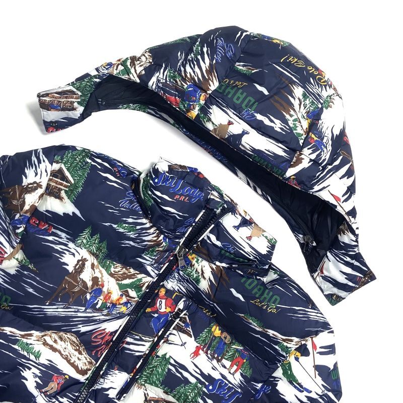 Polo Ralph Lauren Ski Printed Water-Repellant Down Jacket Multi