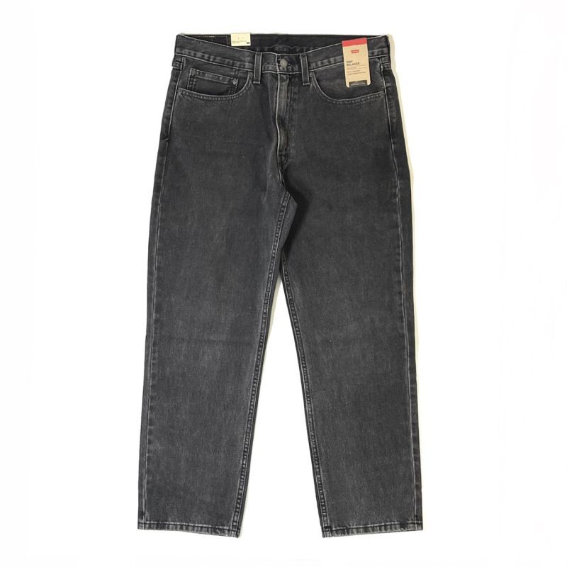 Levi's 550-0113 Relaxed Tapered Leg Jeans Dark Black Wash