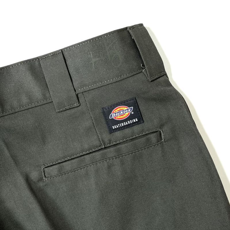 Dickies Jamie Foy Loose Fit Straight Leg Pants Olive Green