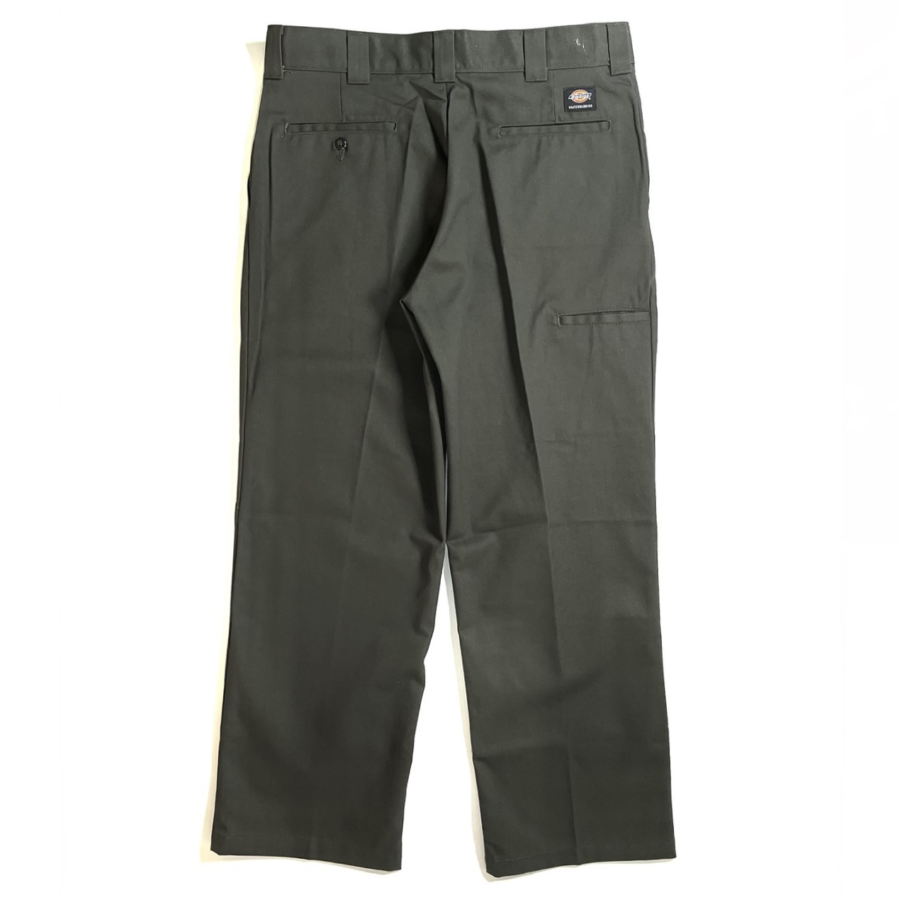 Dickies Jamie Foy Loose Fit Straight Leg Pants Olive Green