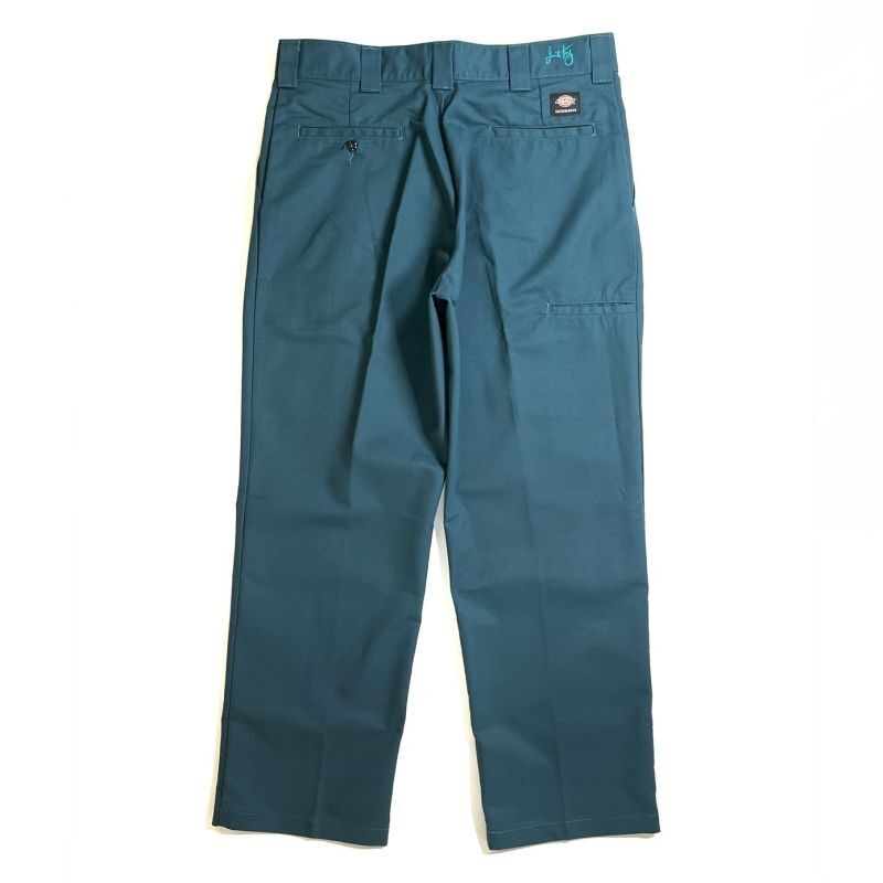 Dickies Jamie Foy Loose Fit Straight Leg Pants Fanfare Green