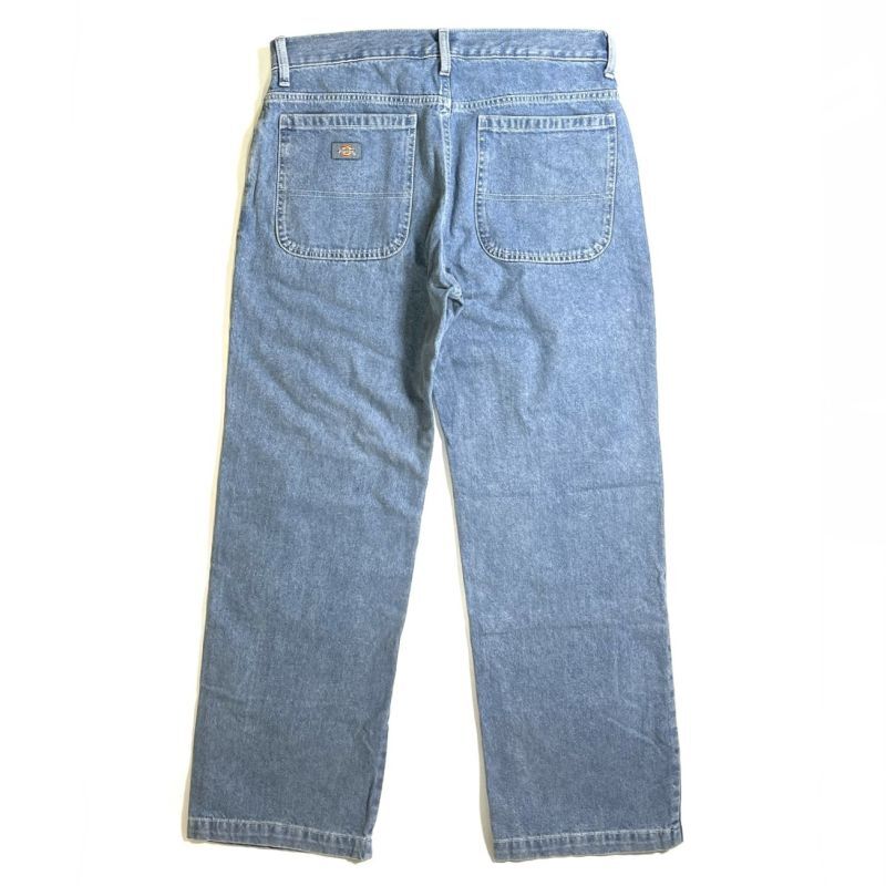 Dickies Double Knee Denim Pants Light Blue / ディッキーズ ...