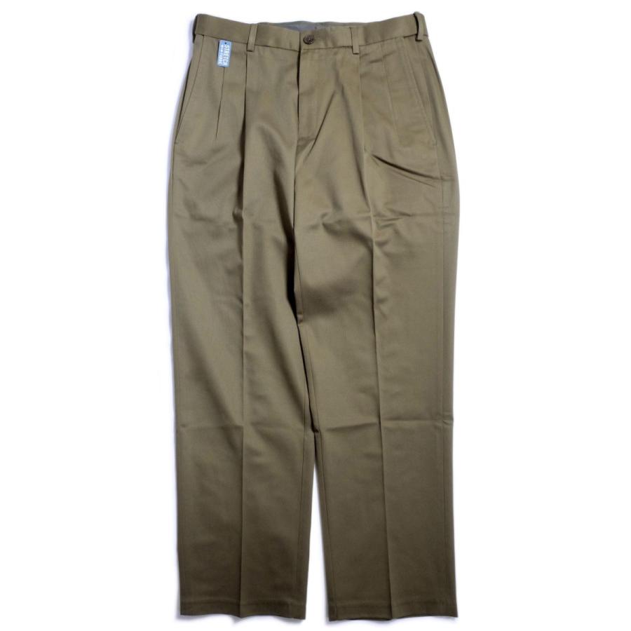Hagger Pleated Front Premium No-Iron Chino Pants Toast / ハガー