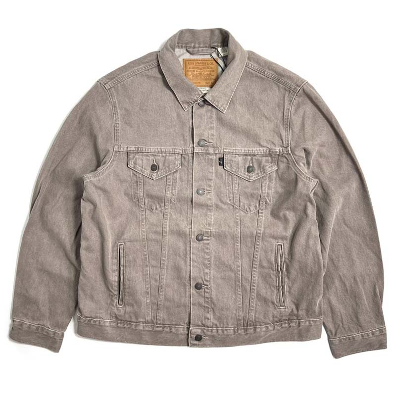 Levi's Premium Vintage Relaxed Fit Trucker Jacket Brown Rinse ...