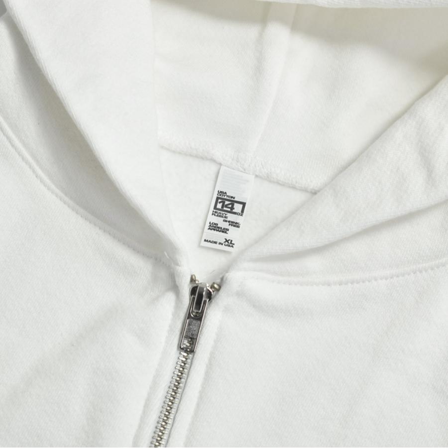 新品 LOS ANGELES APPAREL zip hoodie XL