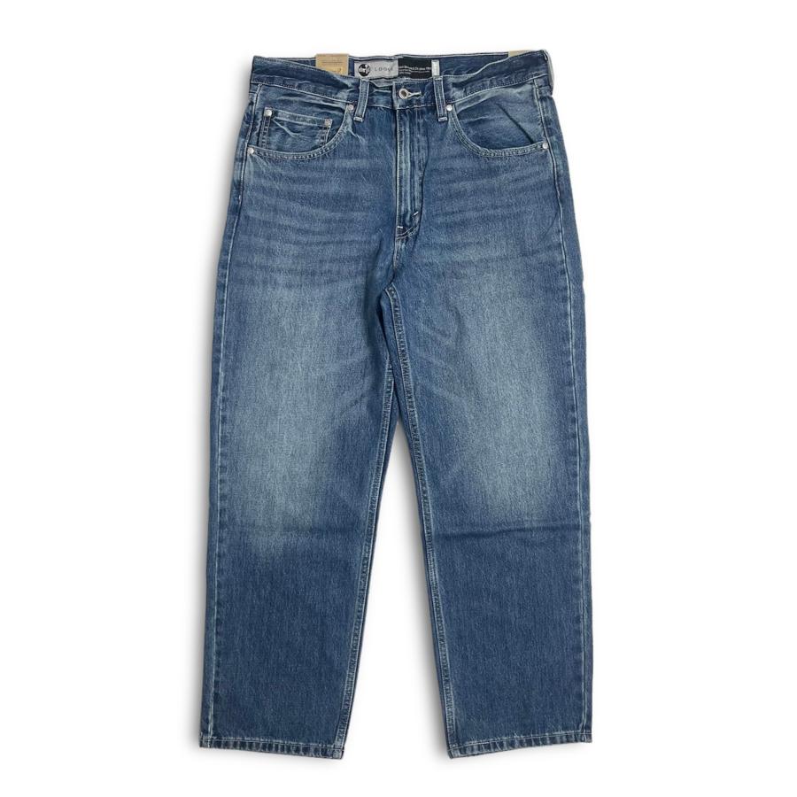 画像1: Levi's Silver Tab Loose Fit 5pocket Jeans Dark Indigo / リーバイス シルバータブ ルーズフィット 5ポケット デニム ウォッシュ ダークインディゴ (1)