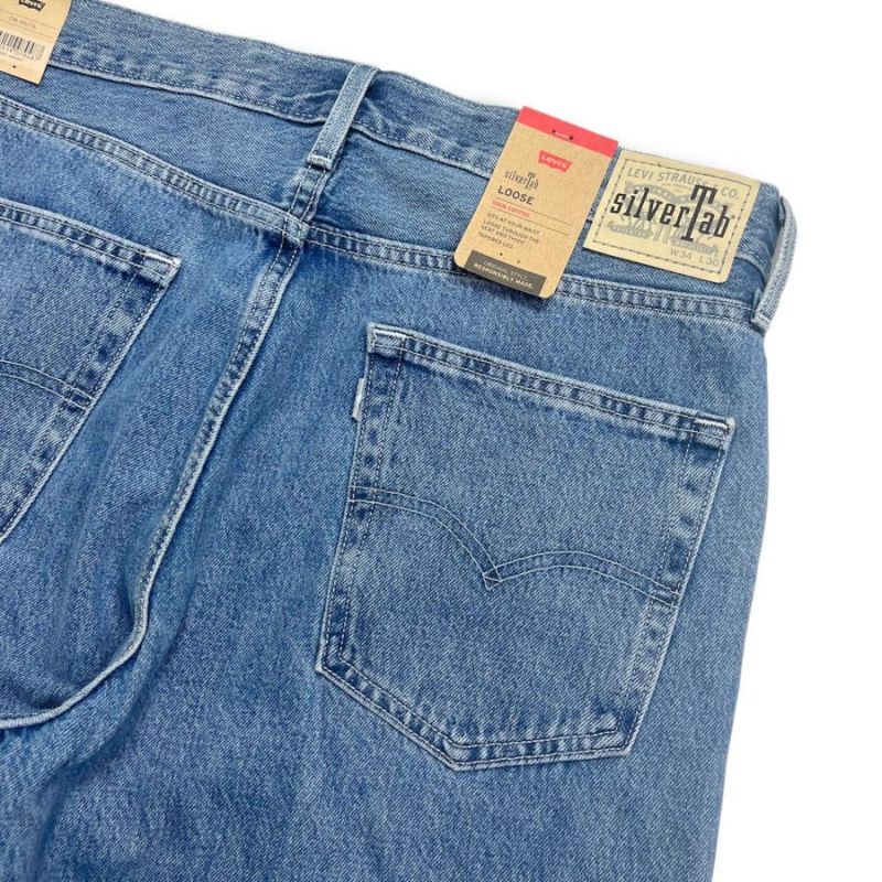 Levi's Silvertab Baggy Jeans Mediium Indigo / リーバイス シルバー ...