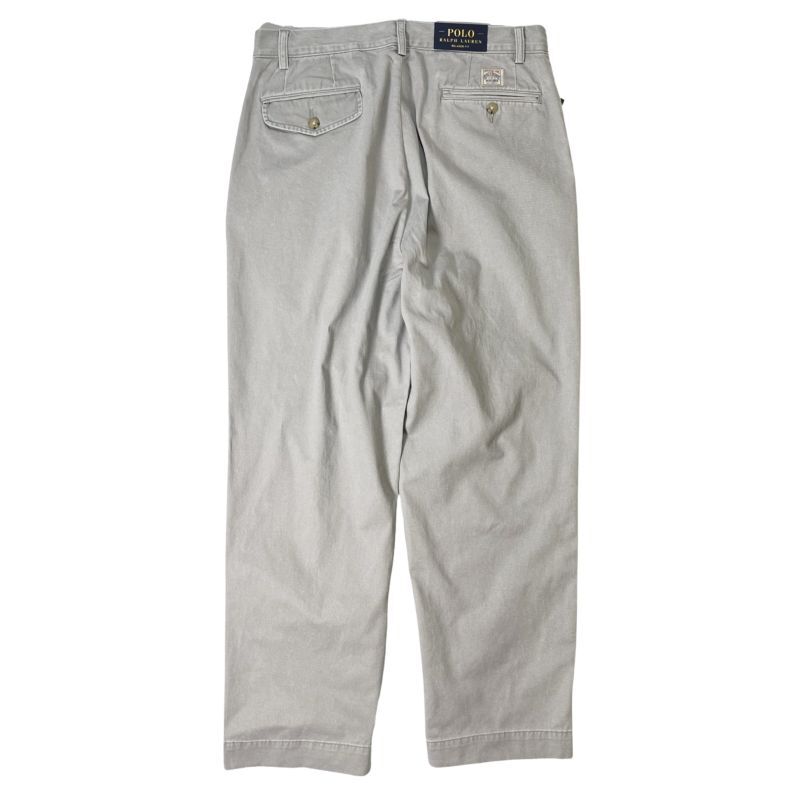 Polo Ralph Lauren Whitman Pleated Chino Pants Grey / ポロ ラルフ