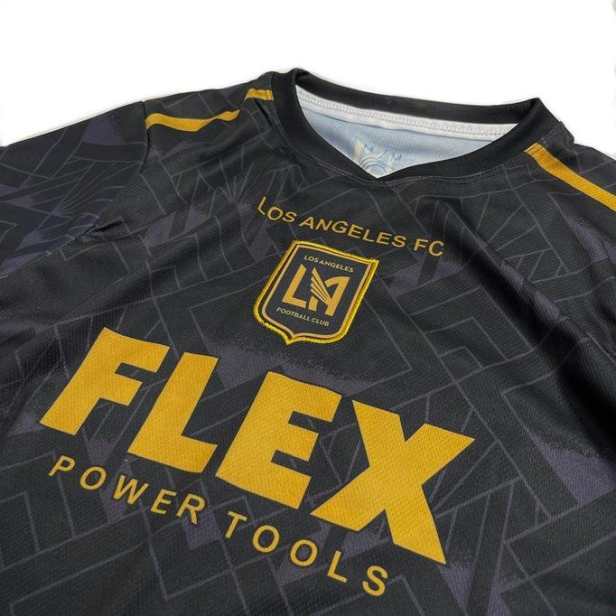 Los Angeles FC Football Jersey Black / ロサンゼルスFC フットボール ジャージー ブラック RAWDRIP