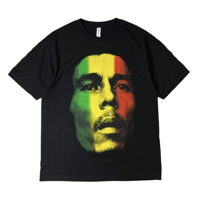 画像1: Bob Marley S/S T-Shirts Black / ボブ・マーリー ショートスリーブ Tシャツ ブラック (1)
