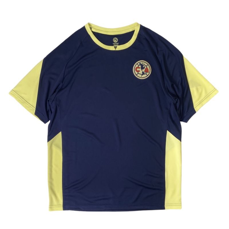 画像1: Club America Striker Game Day Shirts NavyｘYellow / クラブ・アメリカ ストライカー ゲーム デイ シャツ ネイビーｘイエロー (1)