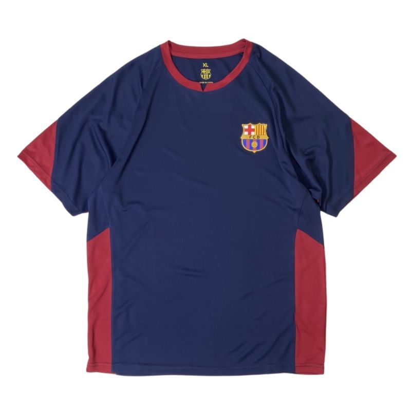 FC Barcelona Raglan Striker Game Day Shirts NavyｘRed FCバルセロナ ストライカー ゲーム  デイ シャツ ネイビーｘレッド RAWDRIP
