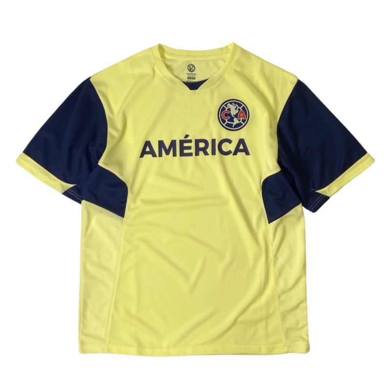 画像1: Club America Legend Game Day Shirts YellowｘNavy / クラブ・アメリカ レジェンド ゲーム デイ シャツ イエローｘネイビー (1)
