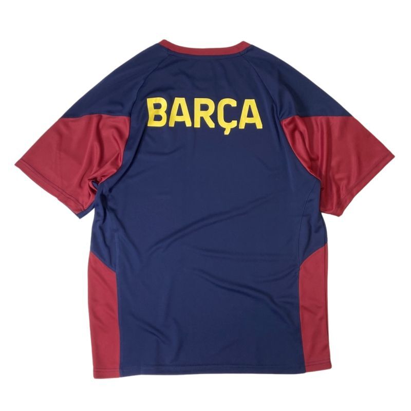 FC Barcelona Raglan Striker Game Day Shirts NavyｘRed FCバルセロナ ストライカー ゲーム  デイ シャツ ネイビーｘレッド RAWDRIP