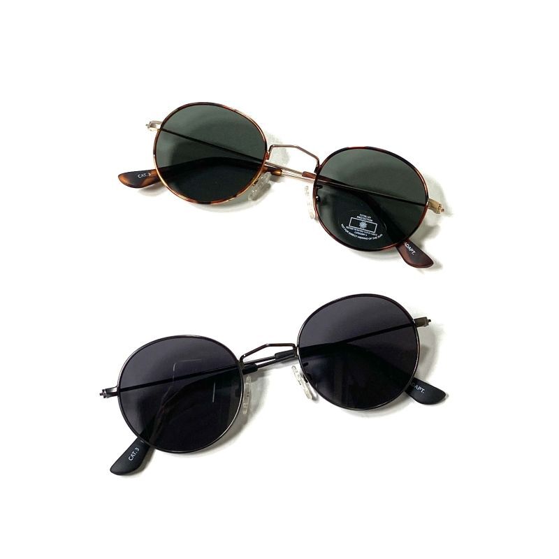 CiCi Vision NYC Round Frame Sunglasses