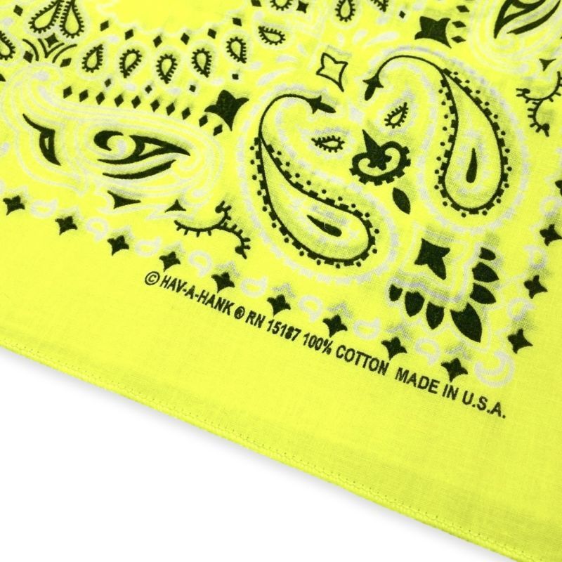 thumbnail image 2 of Hav-A-Hank SUPER XL Oversized Paisley Bandana – 27" X 27" Cotton, Breathable, Moisture Wicking – Face Mask, Head Wrap, Neck Scarf 2 of 4