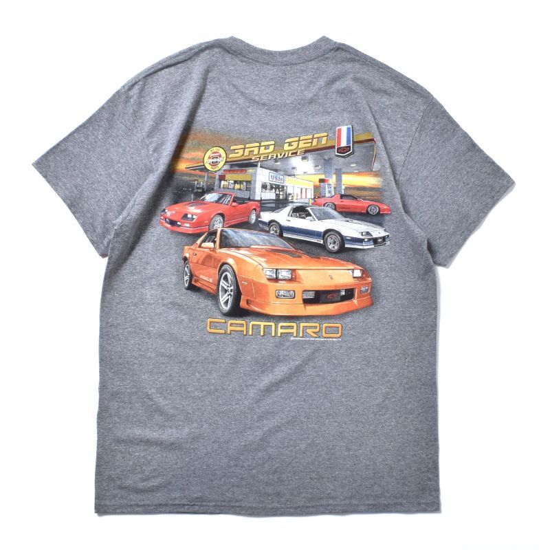 画像1: Chevrolet 3rd Gen Camaro S/S T-Shirts Charcoal / シボレー カマロ Tシャツ チャコール (1)