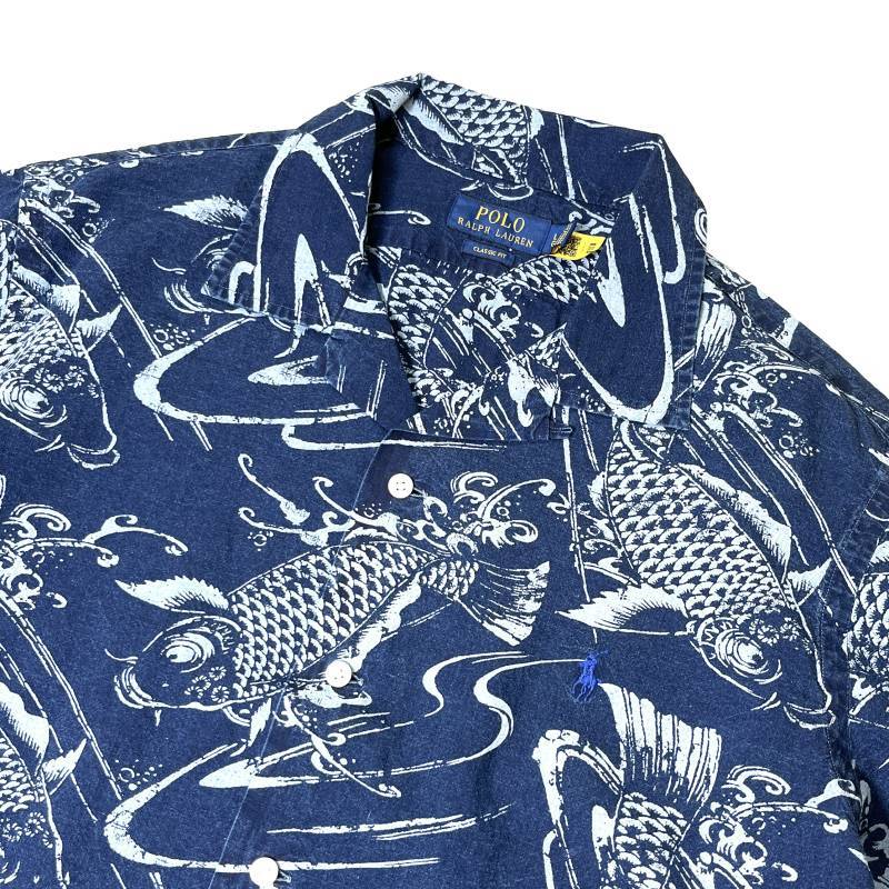 Polo Ralph Lauren Classic Fit S/S Shirts Indigo / ポロ ラルフ