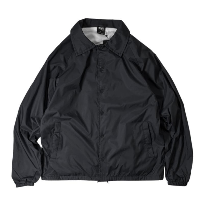 Shakawear Nylon Coach Jacket Black / シャカウェア ナイロン コーチ ...