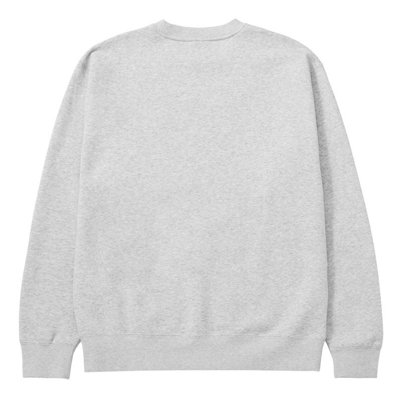 HUF Hometeam Crewneck Sweatshirts Heather Grey / ハフ ホームチーム