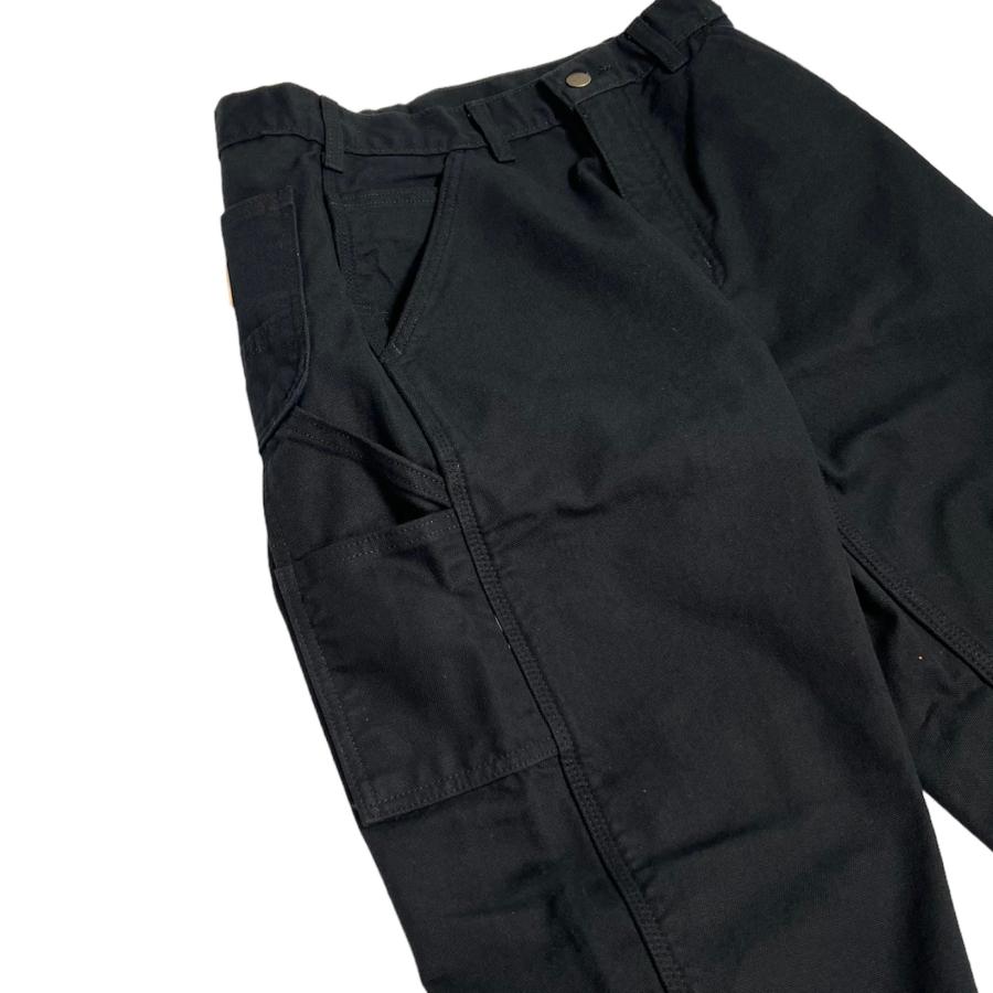 Carhartt Loose-Fit Washed Duck Utility Work Pants for Men - Moss - 33x30
