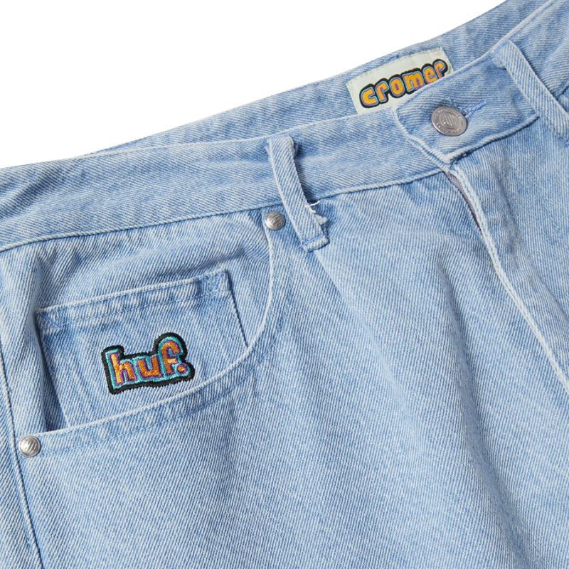 HUF Cromer Signature Pants Light Blue / ハフ クローマーパンツ