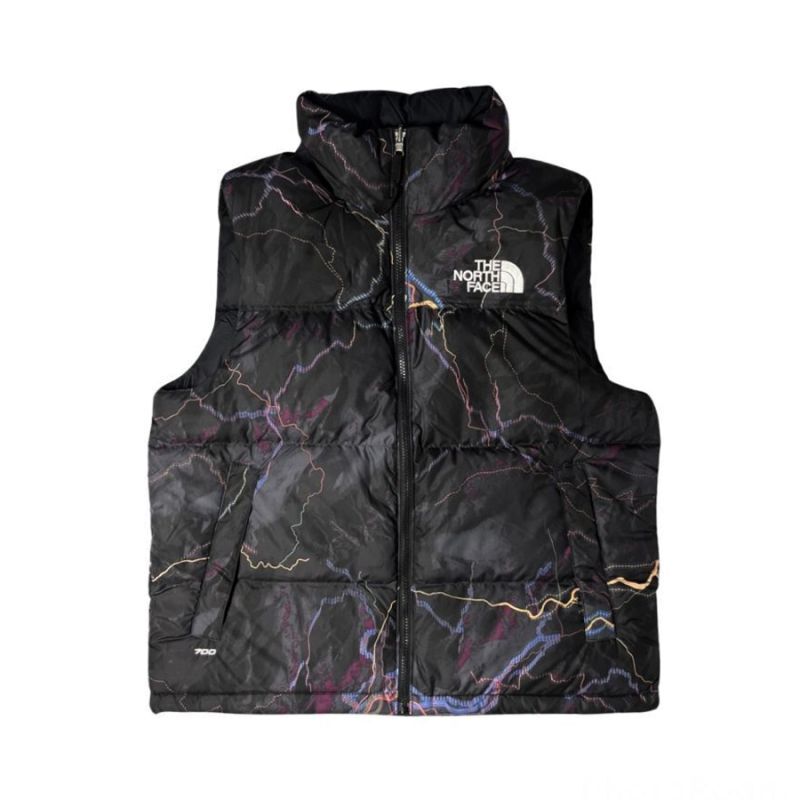 The North Face 1996 Retro Nuptse Vest Trail Grow Print / ザ